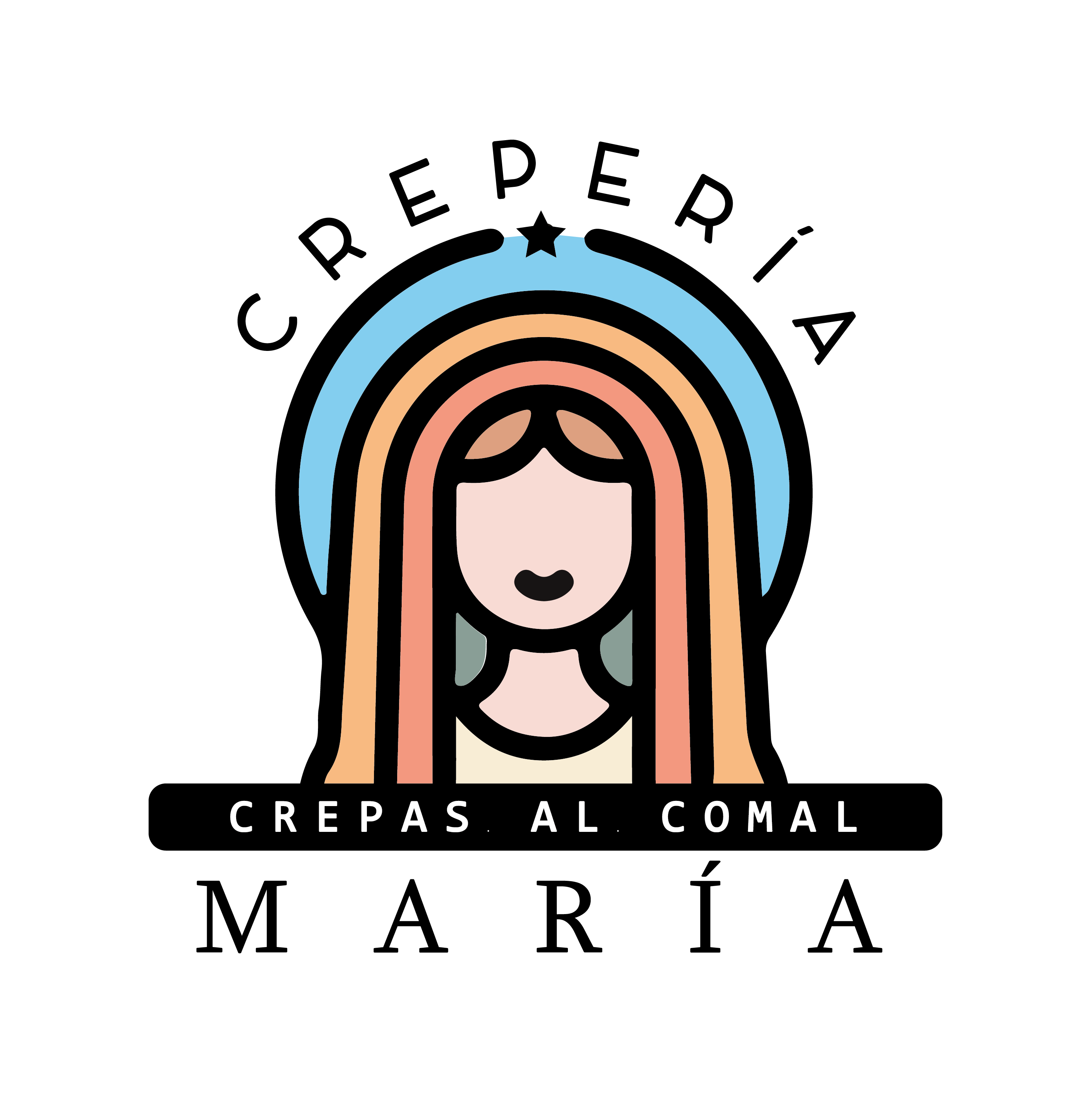 Logo de Crepería María